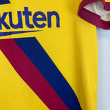 Shop 2019/20 BARCELONA AWAY SHIRT (L) NIKE, classic football shirts, vintage football shirts & retro soccer jerseys at Cult Kits