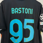 Shop 2021/22 INTER MILAN BASTONI #95 C/L THIRD SHIRT (XL) NIKE, classic football shirts, vintage football shirts & retro soccer jerseys at Cult Kits