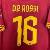 Shop 2019/20 ROMA DE ROSSI #16 HOME SHIRT (L) NIKE, classic football shirts, vintage football shirts & retro soccer jerseys at Cult Kits