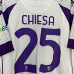 Shop 2020/21 FIORENTINA CHIESA #25 AWAY SHIRT (XL) KAPPA, classic football shirts, vintage football shirts & retro soccer jerseys at Cult Kits