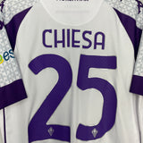Shop 2020/21 FIORENTINA CHIESA #25 AWAY SHIRT (XL) KAPPA, classic football shirts, vintage football shirts & retro soccer jerseys at Cult Kits