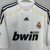 2009/10 REAL MADRID RONALDO #9 HOME SHIRT (XXL) ADIDAS