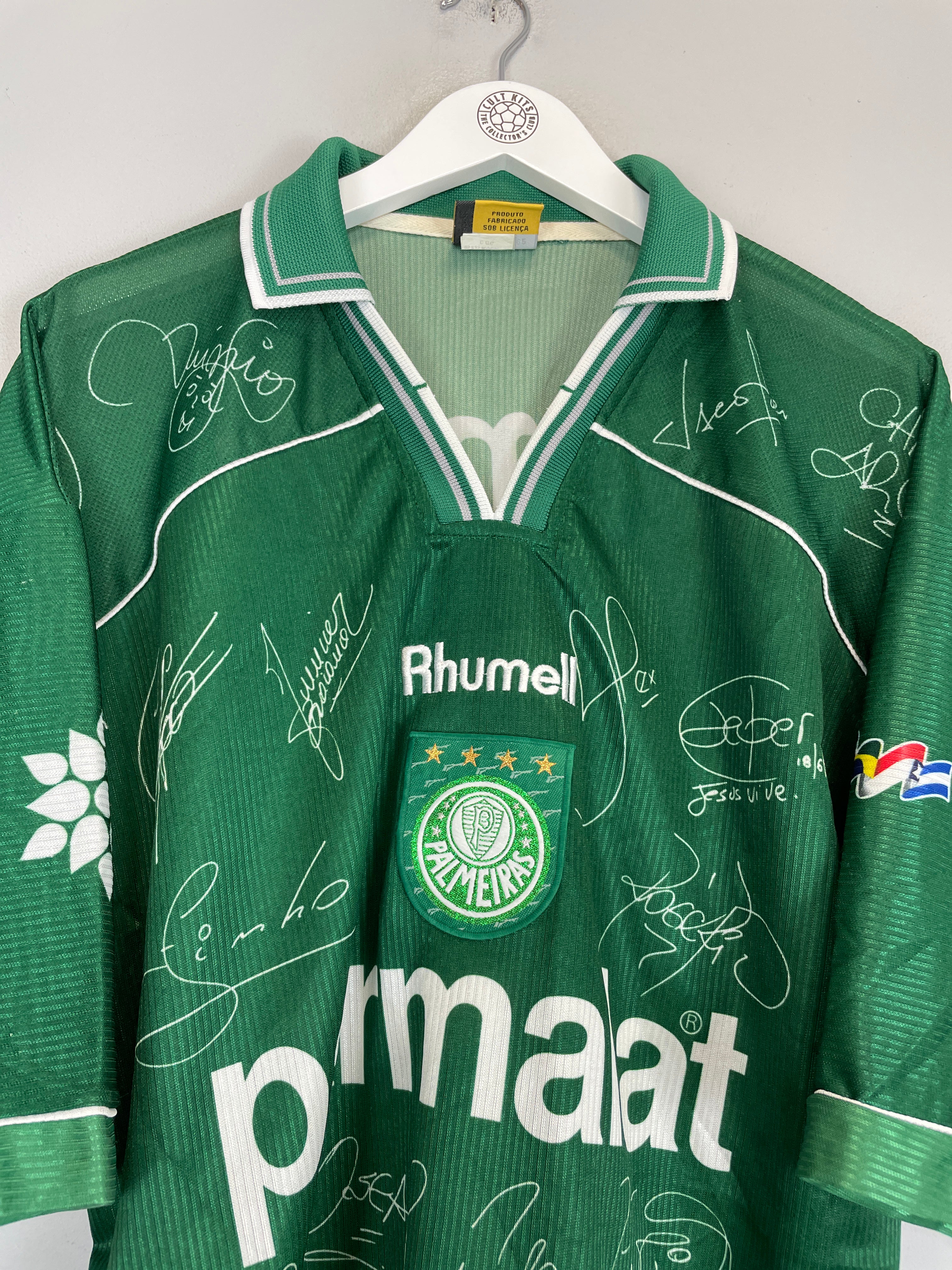 Shop 1999 PALMEIRAS SPECIAL SHIRT (XL) RHUMMEL, classic football shirts, vintage football shirts & retro soccer jerseys at Cult Kits
