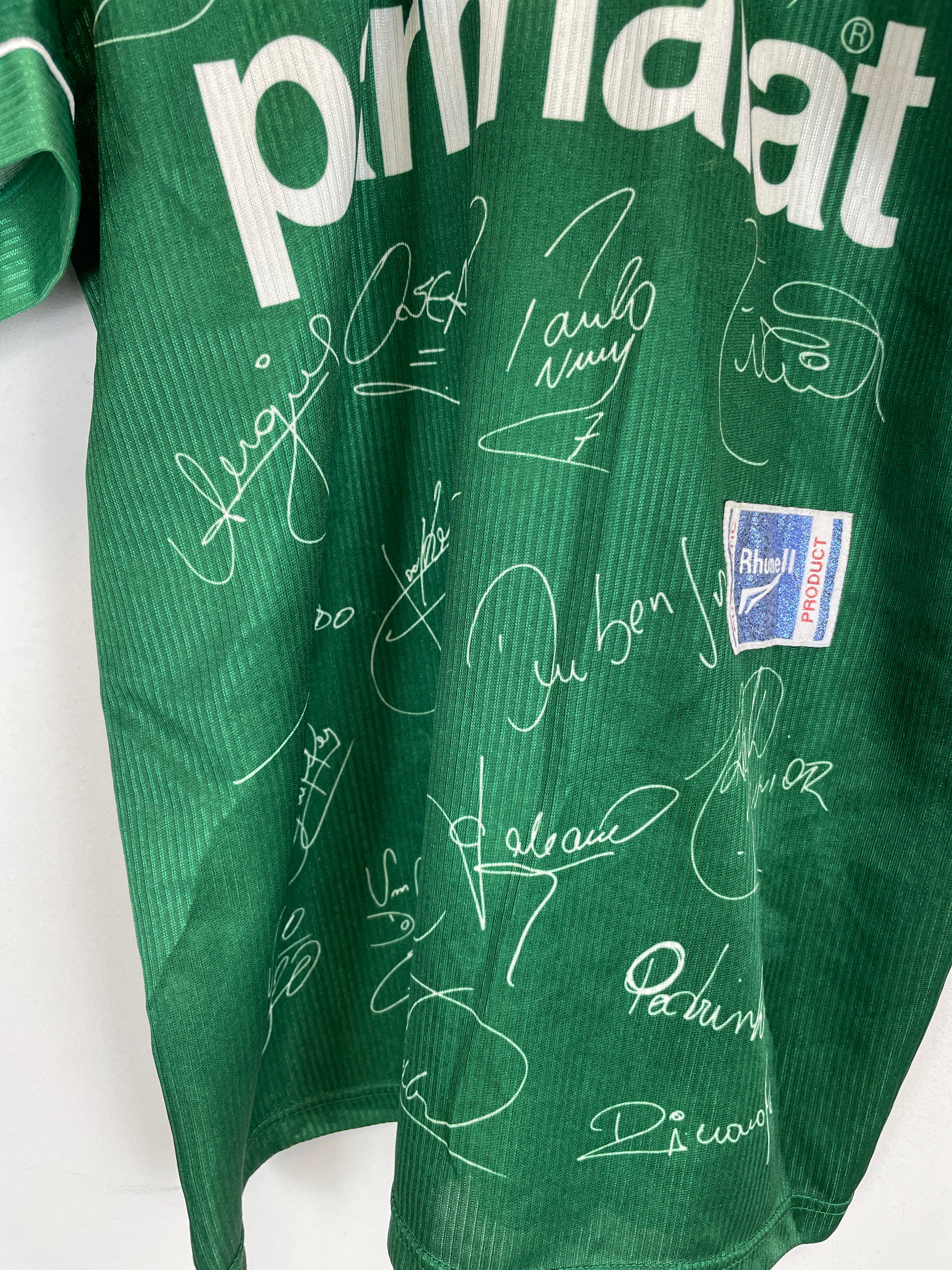 Shop 1999 PALMEIRAS SPECIAL SHIRT (XL) RHUMMEL, classic football shirts, vintage football shirts & retro soccer jerseys at Cult Kits