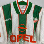 Shop 1994 IRELAND AWAY SHIRT (L) ADIDAS, classic football shirts, vintage football shirts & retro soccer jerseys at Cult Kits
