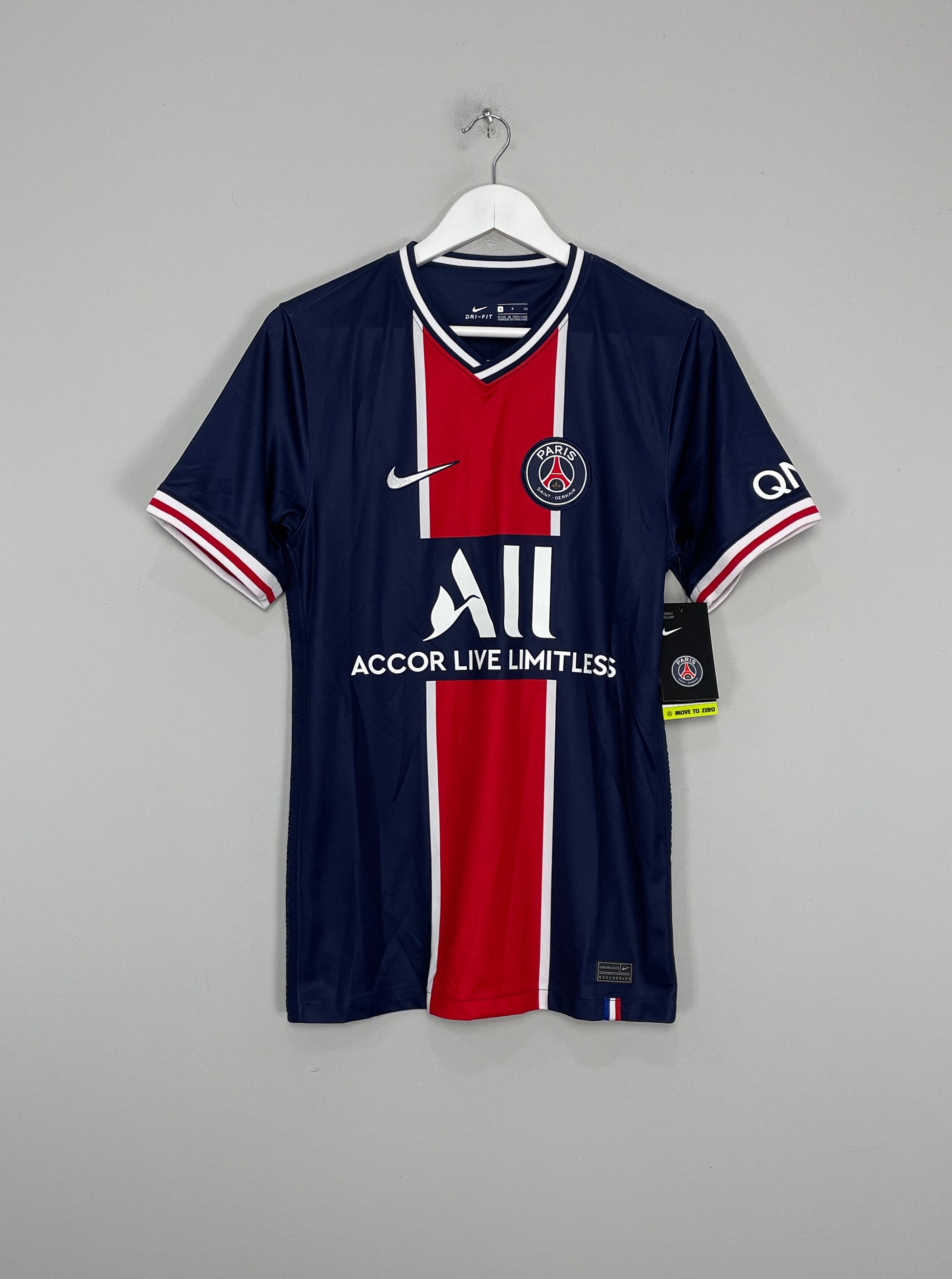 Image of the PSG shirt from the 2020/21 season