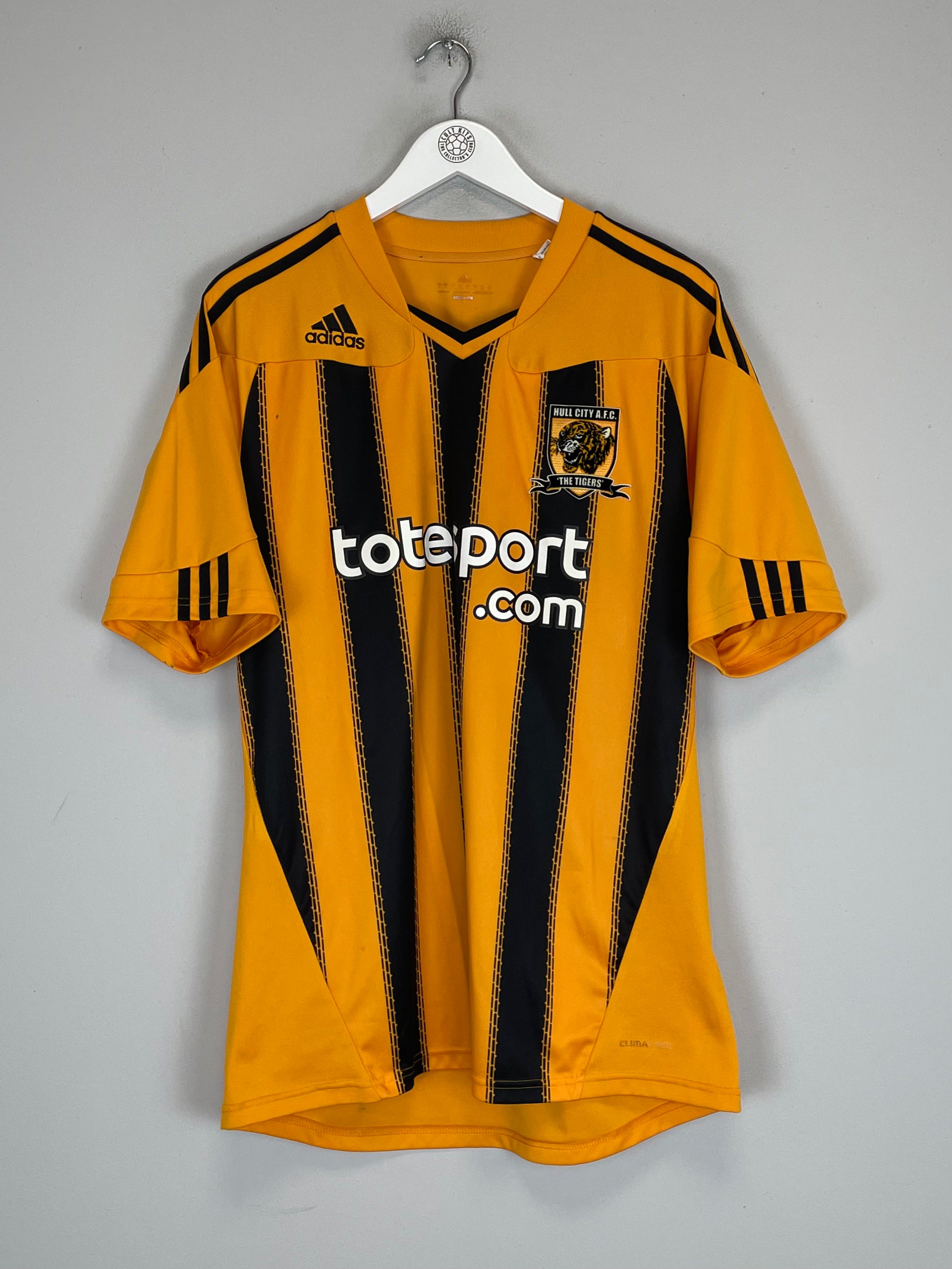 Shop 2010/11 HULL CITY BULLARD #27 HOME SHIRT (L) ADIDAS, classic football shirts, vintage football shirts & retro soccer jerseys at Cult Kits