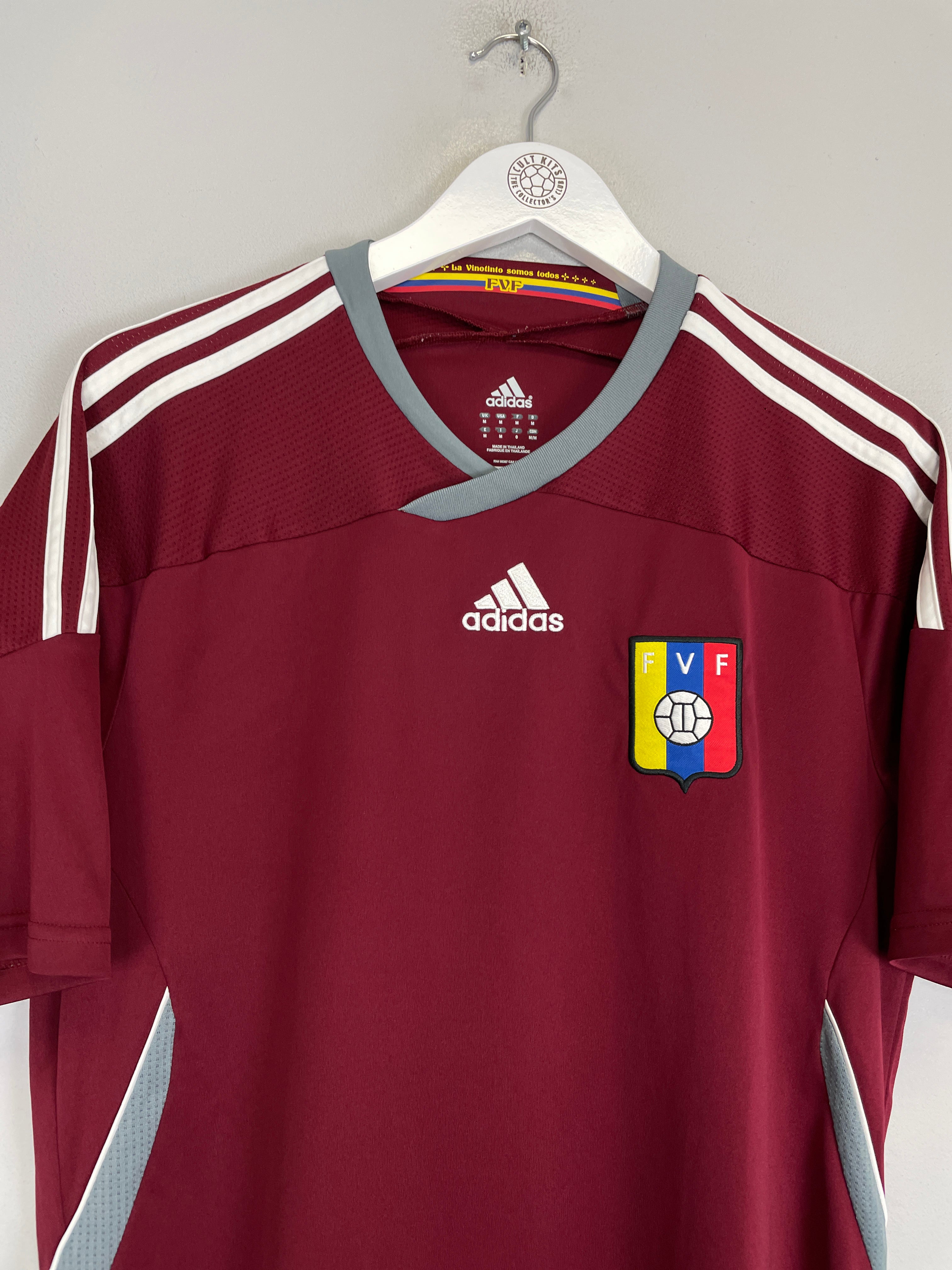 Shop 2012/14 VENEZUELA HOME SHIRT (M) ADIDAS, classic football shirts, vintage football shirts & retro soccer jerseys at Cult Kits