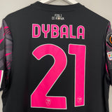 Shop 2022/23 ROMA DYBALA #21 E/L THIRD SHIRT (L) NEW BALANCE, classic football shirts, vintage football shirts & retro soccer jerseys at Cult Kits