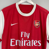 Shop 2010/11 ARSENAL VELA #11 HOME SHIRT (L) NIKE, classic football shirts, vintage football shirts & retro soccer jerseys at Cult Kits