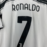 2020/21 JUVENTUS RONALDO #7 HOME SHIRT (XXL) ADIDAS