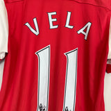 Shop 2010/11 ARSENAL VELA #11 HOME SHIRT (L) NIKE, classic football shirts, vintage football shirts & retro soccer jerseys at Cult Kits