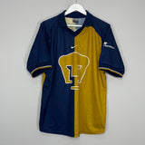 Shop 2001/02 UNAM PUMAS HOME SHIRT (L) NIKE, classic football shirts, vintage football shirts & retro soccer jerseys at Cult Kits