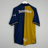 Shop 2001/02 UNAM PUMAS HOME SHIRT (L) NIKE, classic football shirts, vintage football shirts & retro soccer jerseys at Cult Kits
