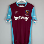 Shop 2016/17 WEST HAM PAYET #27 HOME SHIRT (M) UMBRO, classic football shirts, vintage football shirts & retro soccer jerseys at Cult Kits