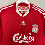 Shop 2008/10 LIVERPOOL TORRES #9 HOME SHIRT (M) ADIDAS, classic football shirts, vintage football shirts & retro soccer jerseys at Cult Kits