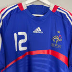 Shop 2007/08 FRANCE HENRY #12 HOME SHIRT (L) ADIDAS, classic football shirts, vintage football shirts & retro soccer jerseys at Cult Kits