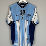 2001 MARADONA TESTIMONIAL SHIRT (XL) FILA