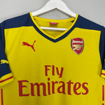 Shop 2014/15 ARSENAL OZIL #11 AWAY SHIRT (M) PUMA, classic football shirts, vintage football shirts & retro soccer jerseys at Cult Kits