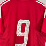 Shop 2002/03 TURKEY #9 HOME SHIRT (M) ADIDAS, classic football shirts, vintage football shirts & retro soccer jerseys at Cult Kits