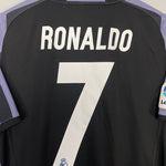 Shop 2016/17 REAL MADRID RONALDO #7 THIRD SHIRT (M) ADIDAS, classic football shirts, vintage football shirts & retro soccer jerseys at Cult Kits