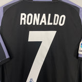 Shop 2016/17 REAL MADRID RONALDO #7 THIRD SHIRT (M) ADIDAS, classic football shirts, vintage football shirts & retro soccer jerseys at Cult Kits