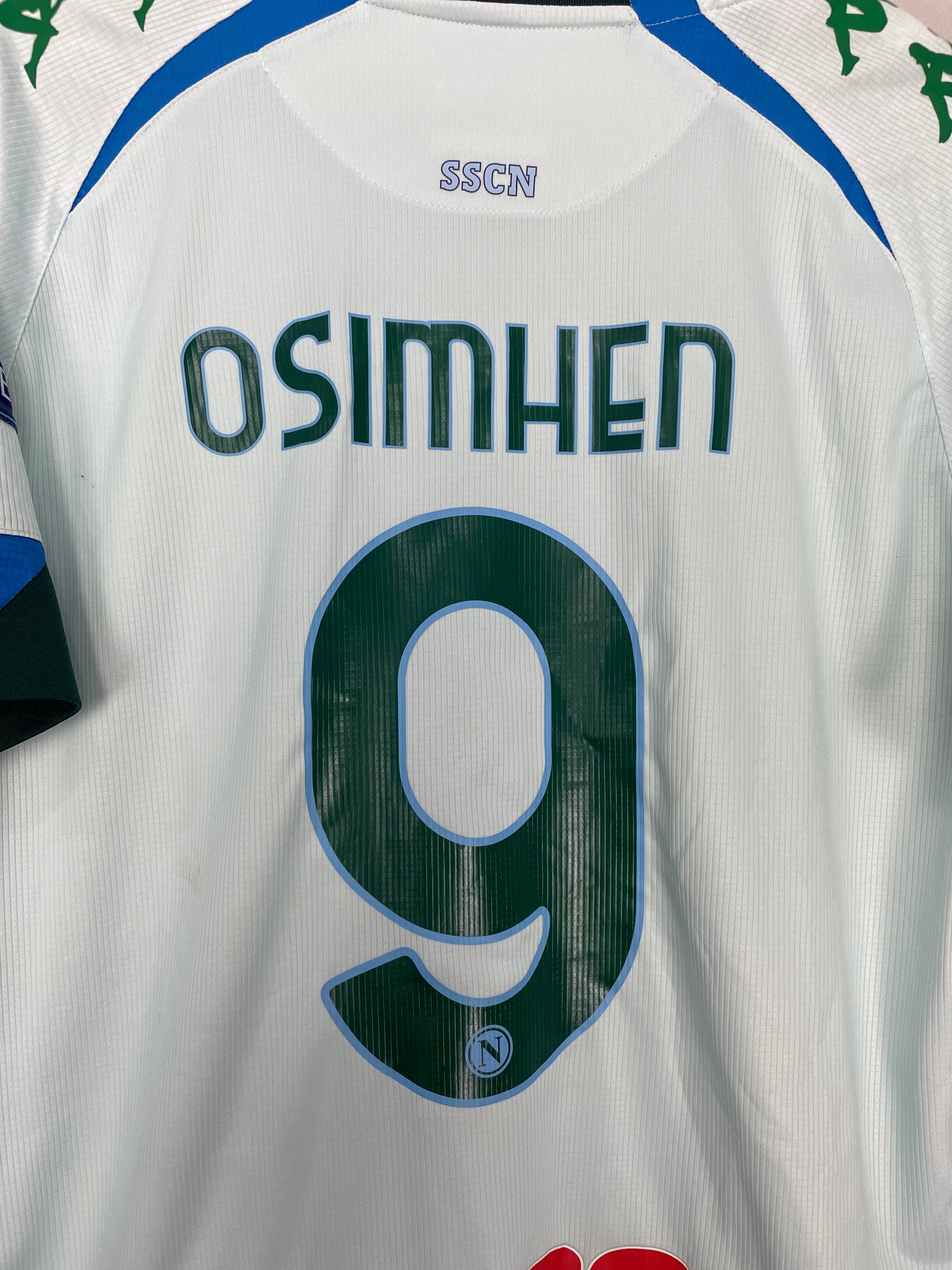 Shop 2020/21 NAPOLI OSIMHEN #9 E/L AWAY SHIRT (XXL) KAPPA, classic football shirts, vintage football shirts & retro soccer jerseys at Cult Kits