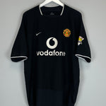 Shop 2003/05 MANCHESTER UNITED V.NISTELROOY #10 AWAY SHIRT (XL) NIKE, classic football shirts, vintage football shirts & retro soccer jerseys at Cult Kits