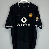 Shop 2003/05 MANCHESTER UNITED V.NISTELROOY #10 AWAY SHIRT (XL) NIKE, classic football shirts, vintage football shirts & retro soccer jerseys at Cult Kits