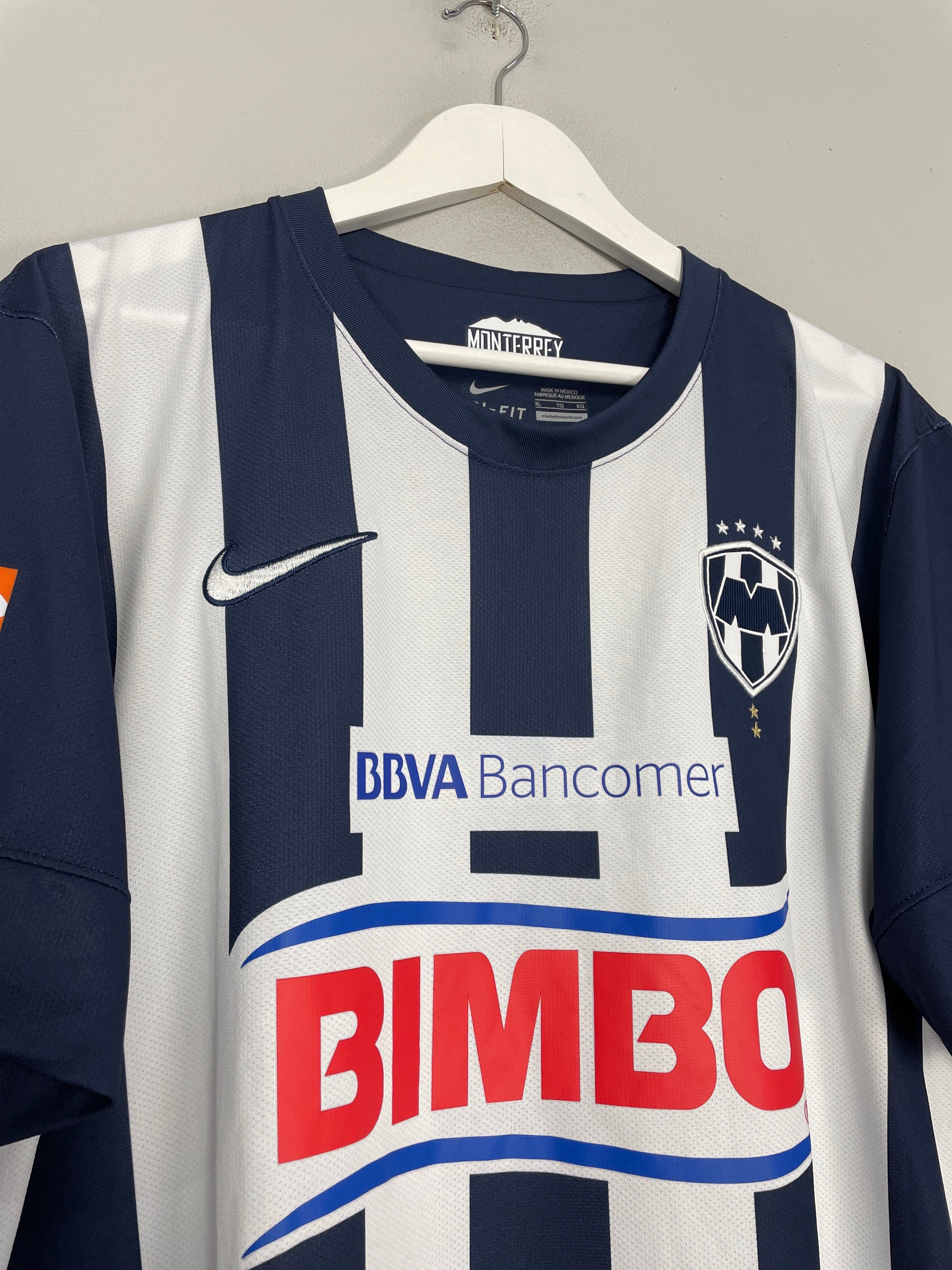 Shop 2012/13 MONTERREY HOME SHIRT (XL) NIKE, classic football shirts, vintage football shirts & retro soccer jerseys at Cult Kits
