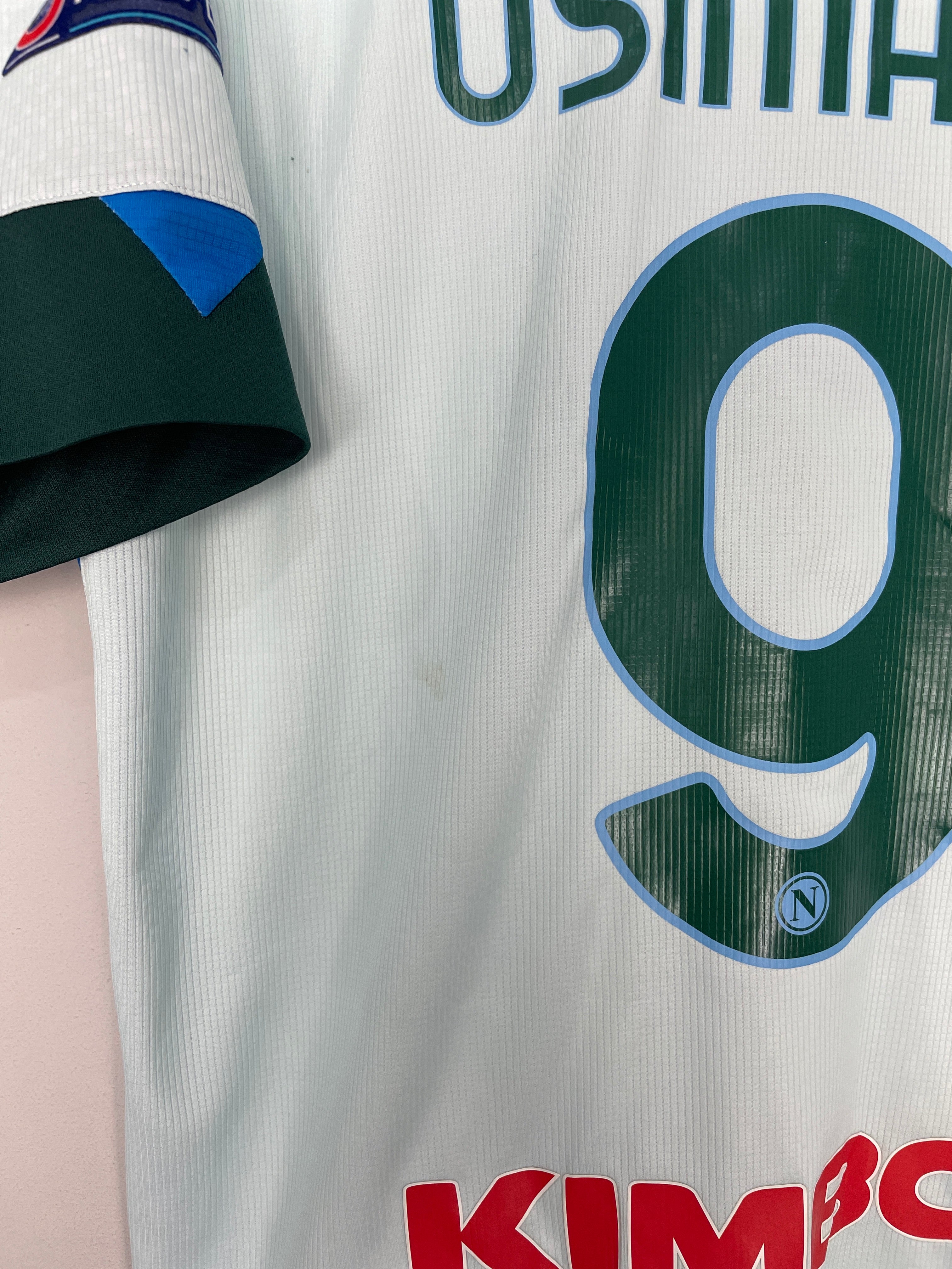 Shop 2020/21 NAPOLI OSIMHEN #9 E/L AWAY SHIRT (XXL) KAPPA, classic football shirts, vintage football shirts & retro soccer jerseys at Cult Kits