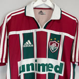 2001/03 FLUMINENSE #7 HOME SHIRT (M) ADIDAS