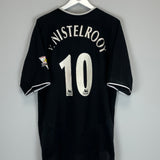 Shop 2003/05 MANCHESTER UNITED V.NISTELROOY #10 AWAY SHIRT (XL) NIKE, classic football shirts, vintage football shirts & retro soccer jerseys at Cult Kits