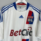 Shop 2010/11 LYON GOURCUFF #29 *SIGNED* HOME SHIRT (L) ADIDAS, classic football shirts, vintage football shirts & retro soccer jerseys at Cult Kits