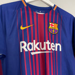 Shop 2017/18 BARCELONA SUAREZ #9 HOME SHIRT (S) NIKE, classic football shirts, vintage football shirts & retro soccer jerseys at Cult Kits