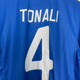 2019/20 BRESCIA TONALI #4 HOME SHIRT (XL) KAPPA