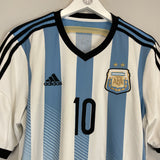 2013/14 ARGENTINA MESSI #10 HOME SHIRT (L) ADIDAS