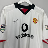 2002/03 MANCHESTER UNITED V.NISTELROOY #10 AWAY SHIRT (L) NIKE