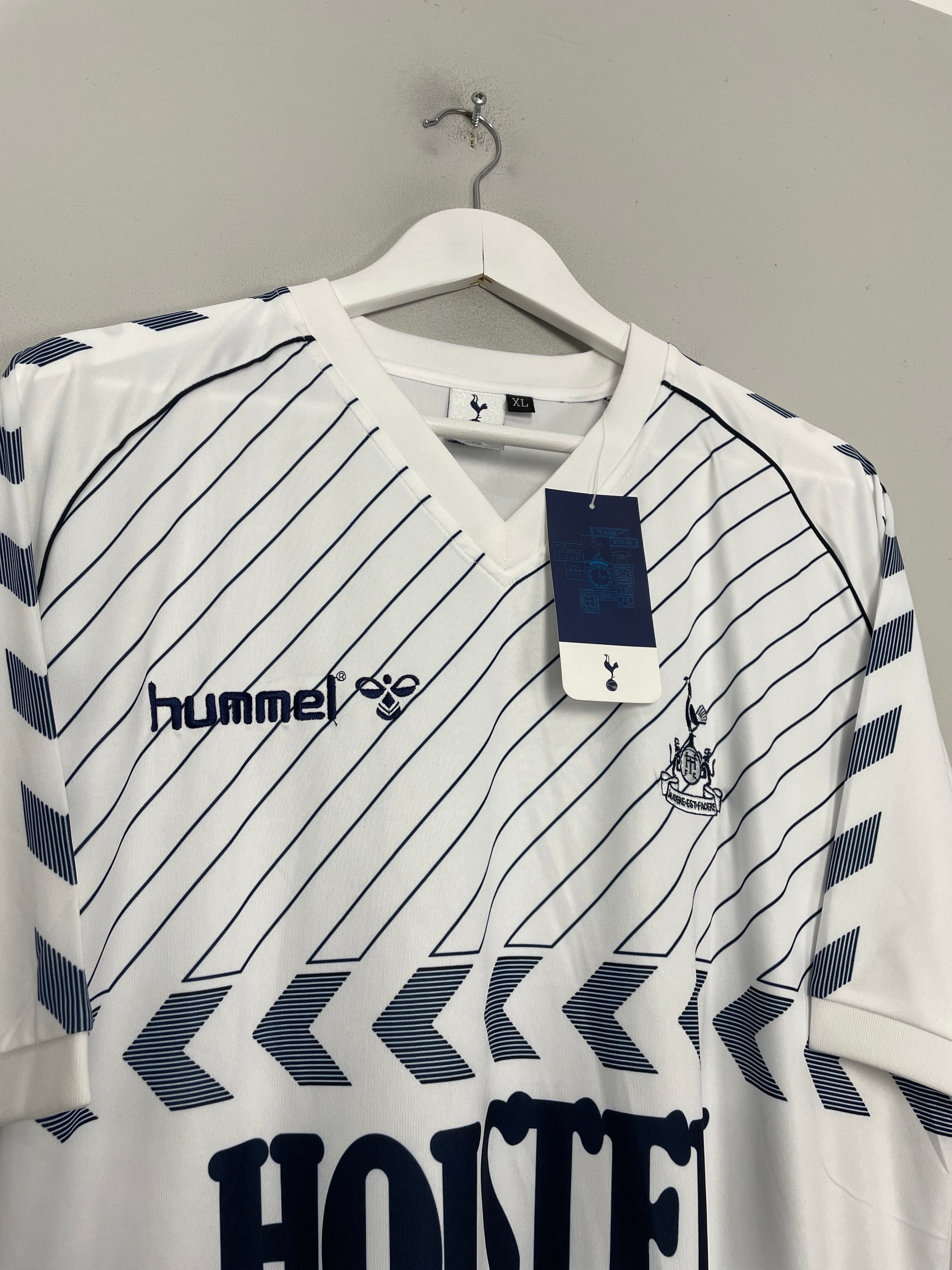 Tottenham Hotspur 1985/87 Hummel Home Shirt - Football Shirt Culture -  Latest Football Kit News and More