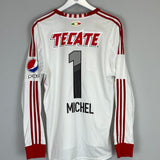 Shop 2012/13 CHIVAS MICHEL #1 L/S AWAY SHIRT (L) ADIDAS, classic football shirts, vintage football shirts & retro soccer jerseys at Cult Kits