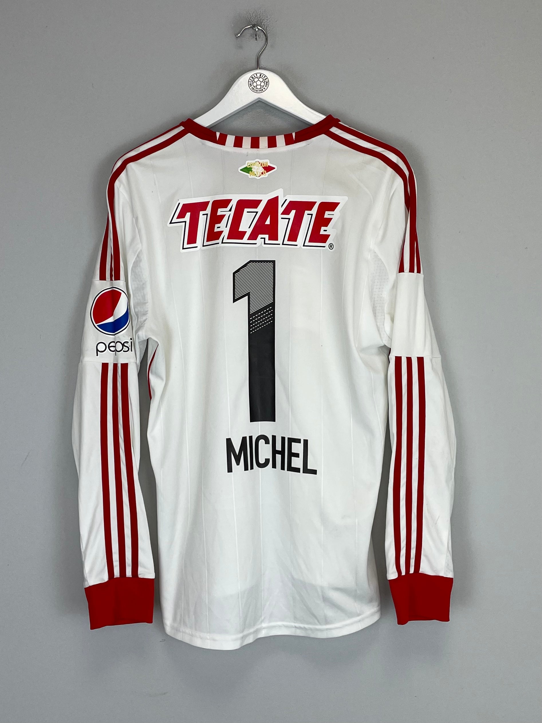 Shop 2012/13 CHIVAS MICHEL #1 L/S AWAY SHIRT (L) ADIDAS, classic football shirts, vintage football shirts & retro soccer jerseys at Cult Kits