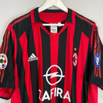 Shop 2005/06 AC MILAN GILARDINO #11 HOME SHIRT (XL) ADIDAS, classic football shirts, vintage football shirts & retro soccer jerseys at Cult Kits