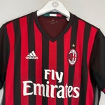 Shop 2016/17 AC MILAN HONDA #10 HOME SHIRT (M) ADIDAS, classic football shirts, vintage football shirts & retro soccer jerseys at Cult Kits
