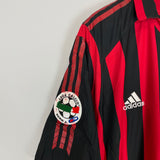 Shop 2005/06 AC MILAN GILARDINO #11 HOME SHIRT (XL) ADIDAS, classic football shirts, vintage football shirts & retro soccer jerseys at Cult Kits