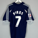 Shop 1999/00 MARSEILLE PIRES #7 AWAY SHIRT (M) ADIDAS, classic football shirts, vintage football shirts & retro soccer jerseys at Cult Kits