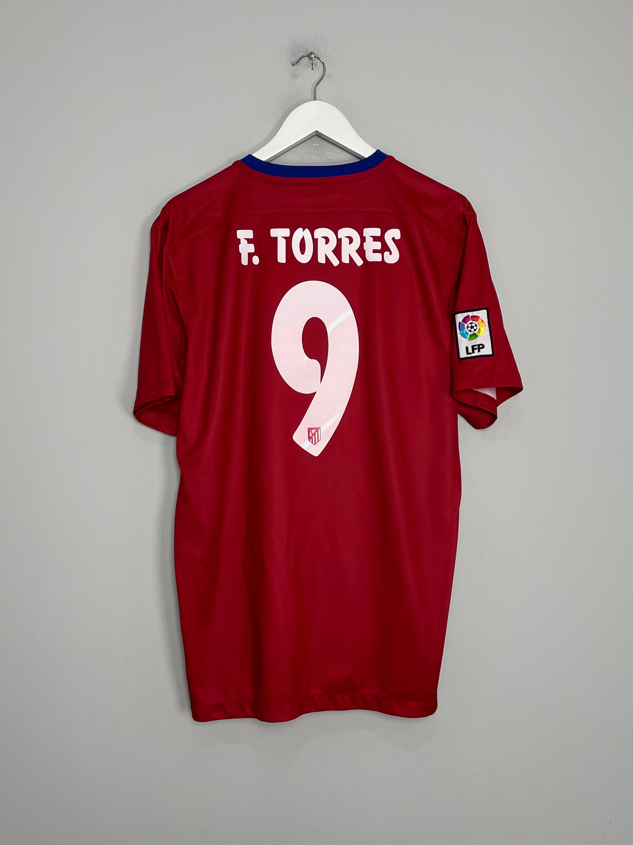 Shop 2015/16 ATLETICO MADRID TORRES #9 HOME SHIRT (L) NIKE, classic football shirts, vintage football shirts & retro soccer jerseys at Cult Kits