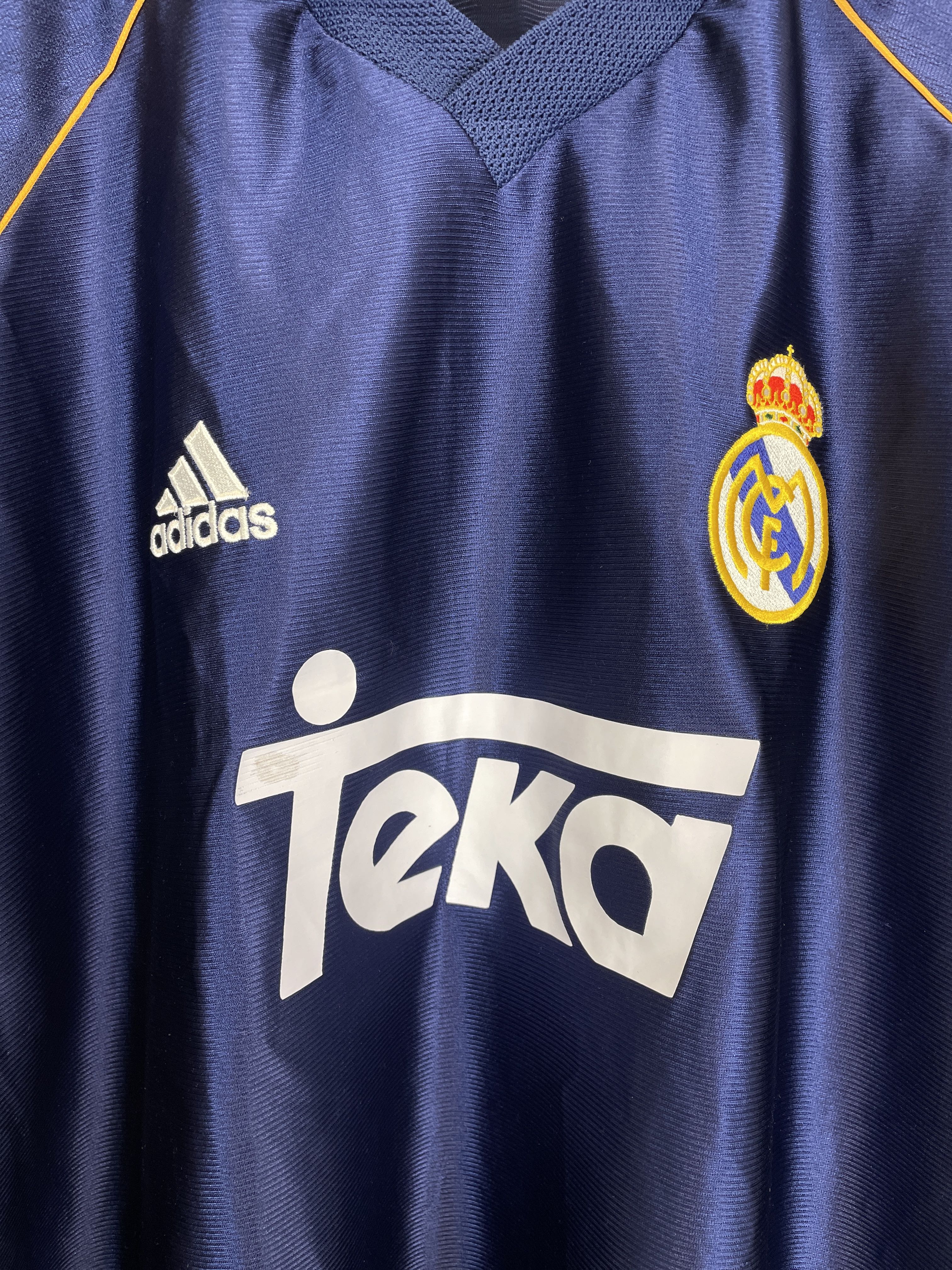 Shop 1998/99 REAL MADRID THIRD SHIRT (XL) ADIDAS, classic football shirts, vintage football shirts & retro soccer jerseys at Cult Kits