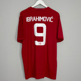 Shop 2016/17 MANCHESTER UNITED IBRAHIMOVIC #9 HOME SHIRT (XL) ADIDAS, classic football shirts, vintage football shirts & retro soccer jerseys at Cult Kits