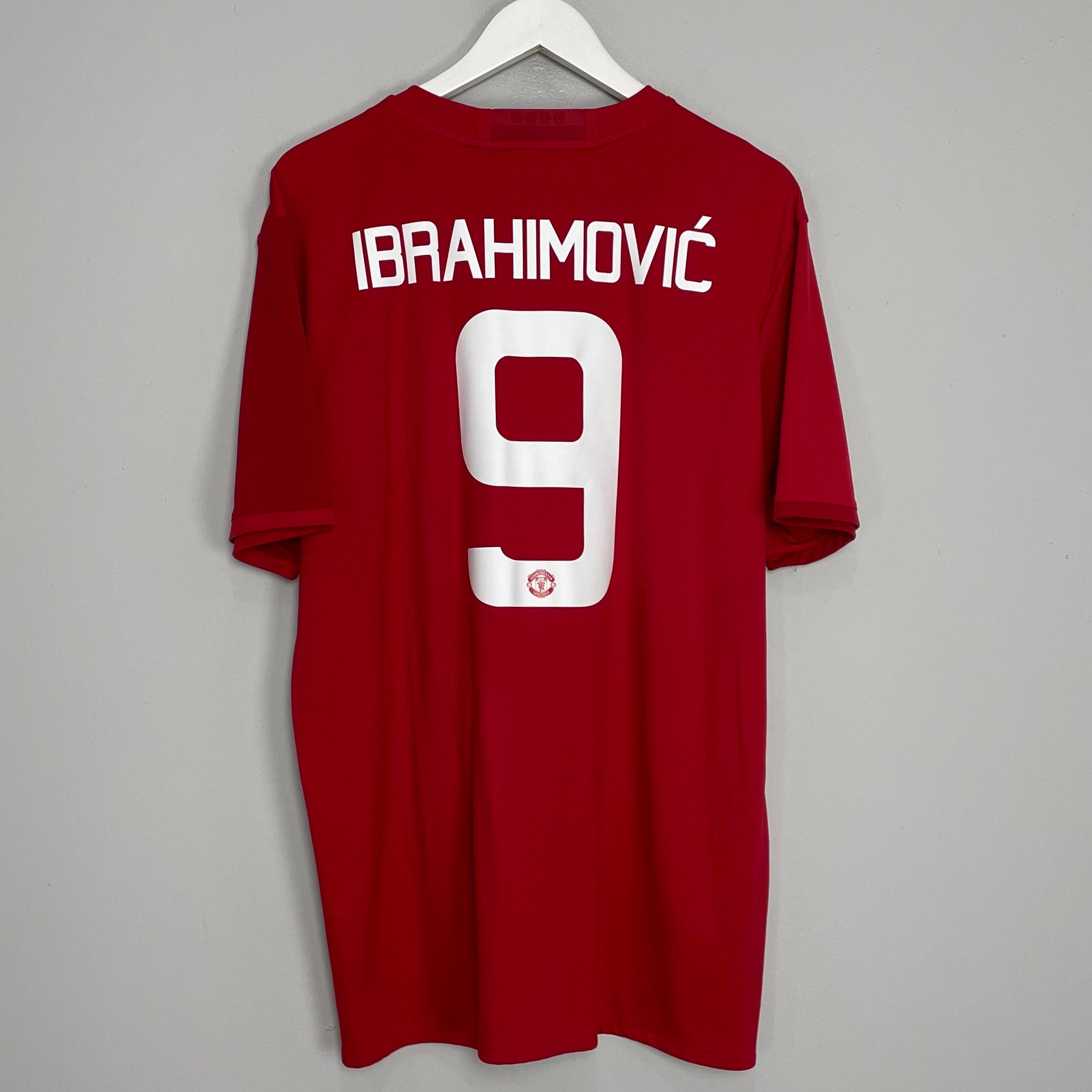 Shop 2016/17 MANCHESTER UNITED IBRAHIMOVIC #9 HOME SHIRT (XL) ADIDAS, classic football shirts, vintage football shirts & retro soccer jerseys at Cult Kits