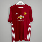 Shop 2016/17 MANCHESTER UNITED IBRAHIMOVIC #9 HOME SHIRT (XL) ADIDAS, classic football shirts, vintage football shirts & retro soccer jerseys at Cult Kits